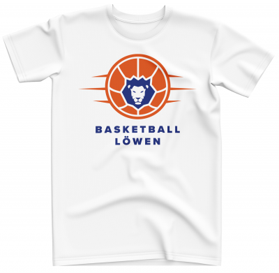 T-Shirt | Herren | Basketball Lwen | wei