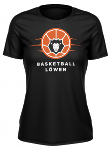 T-Shirt | Damen | Basketball Löwen | schwarz