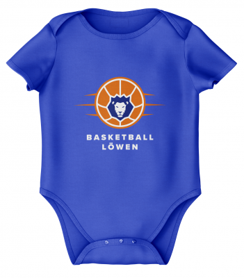Baby Body | Basketball Lwen | royal blau