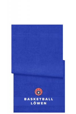 Handtuch blau | Basketball Lwen